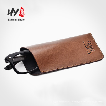 High-Grand-Leder Sonnenbrille Tasche